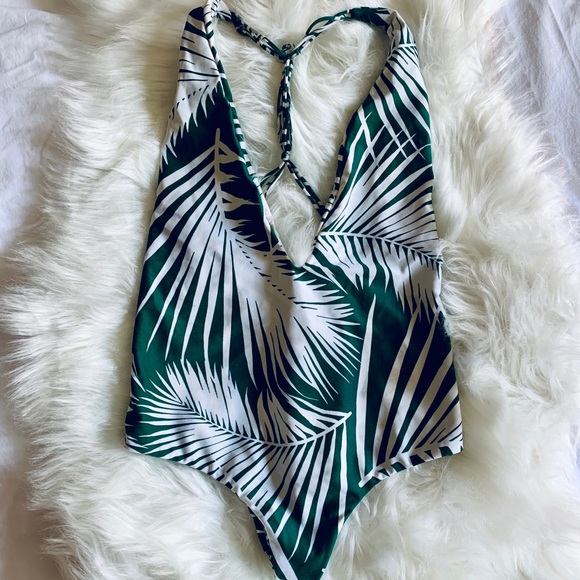 Mikoh Other - Mikoh Africa Green One Piece Bathing Suit Size Sm